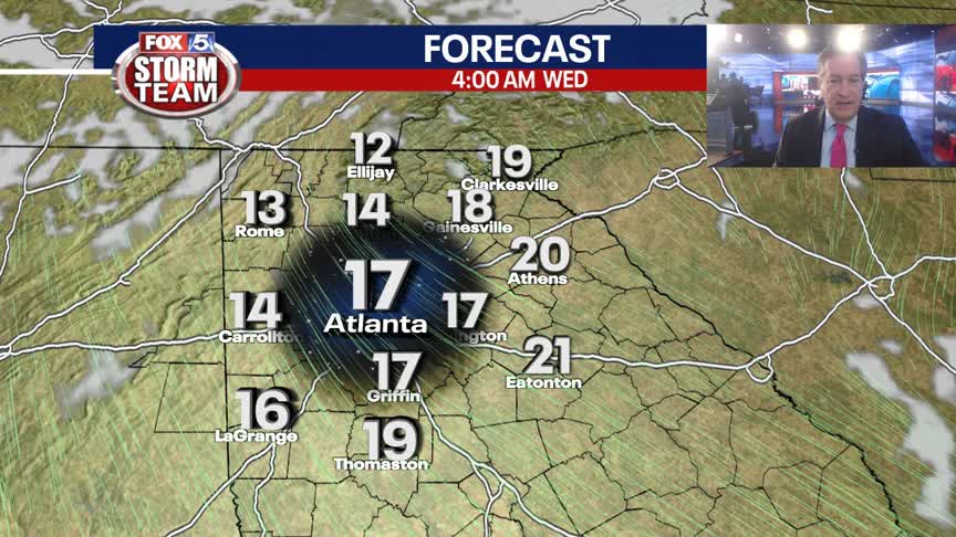 Tuesday Night Weather Update | FOX 5 Atlanta