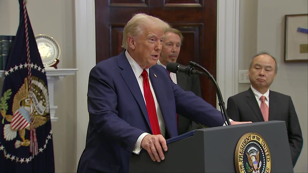 Trump speaks on LA fires