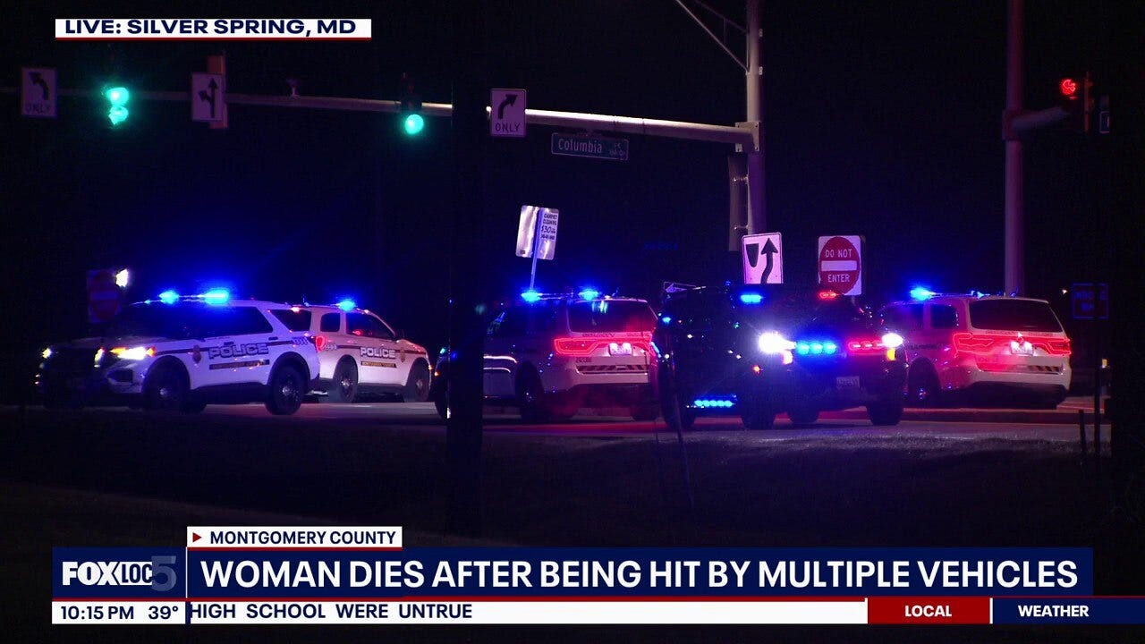 73-year-old woman dies after being hit by multiple cars in Montgomery County: police