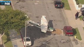 Small plane crashes in Compton neighborhood