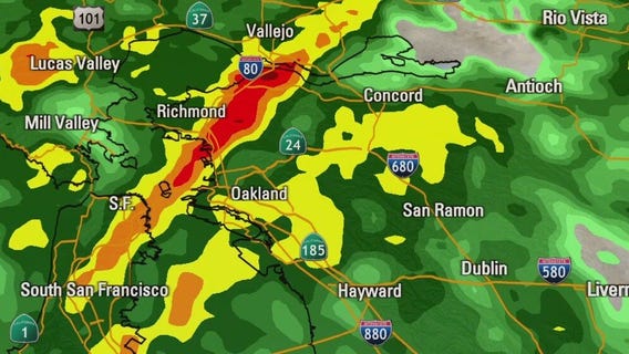 First storm of the season rolls into Bay Area