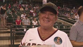 Mother of fallen DPS Trooper honors son at Diamondbacks game