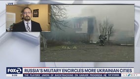 Russia's military encircles more Ukrainian cities