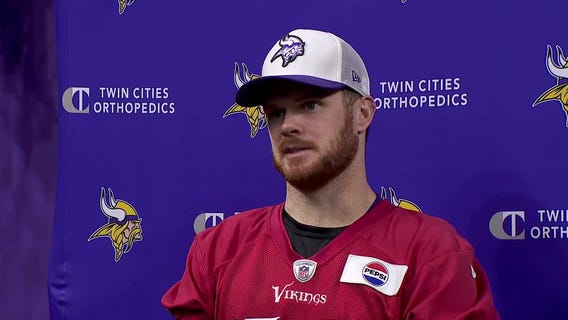 Vikings QB Sam Darnold, RB Aaron Jones talk playoffs