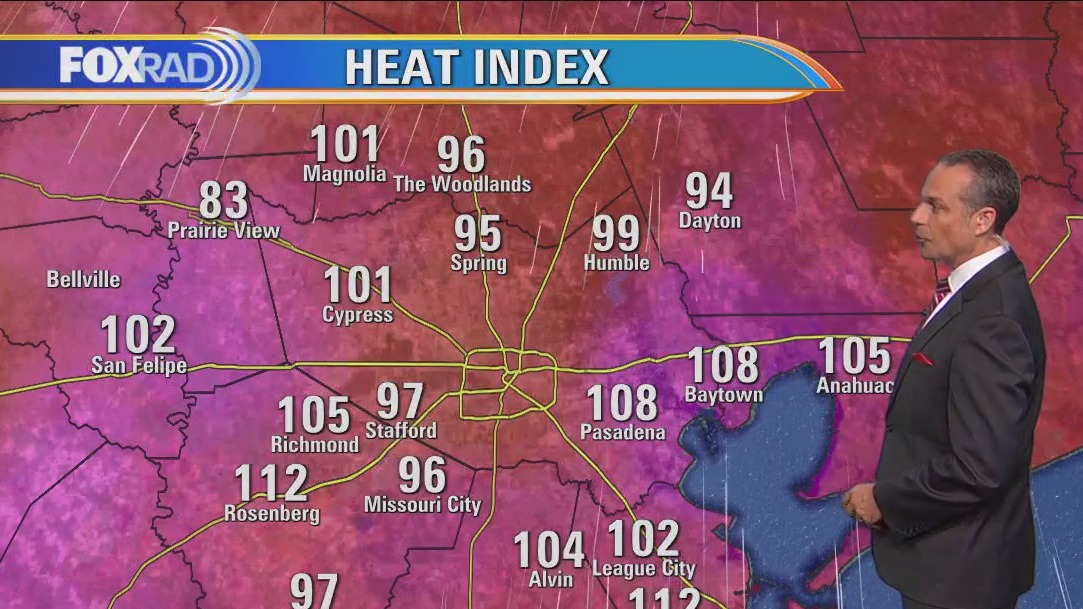 As temperatures rise, Houston is placed under excessive heat warning