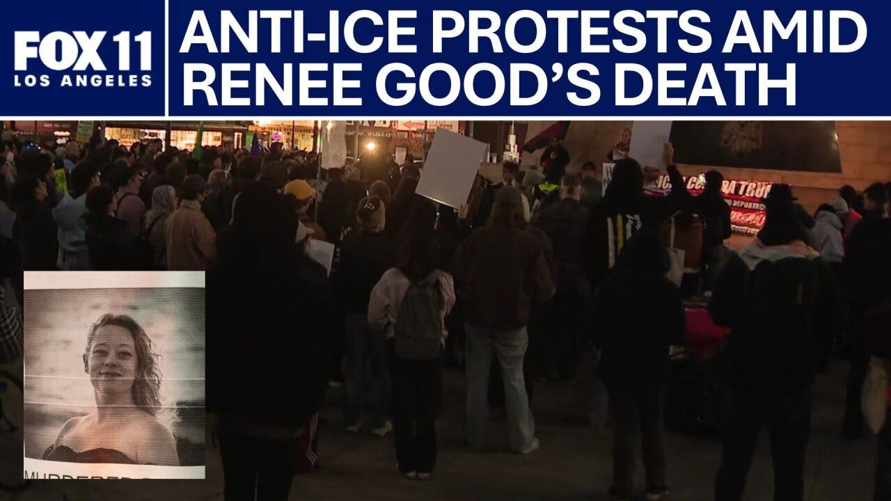 Anti-ICE protests in LA amid Renee Good's death