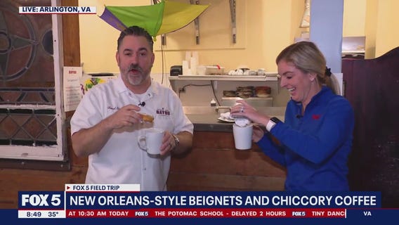 New Orleans-style beignets and chiccory coffee