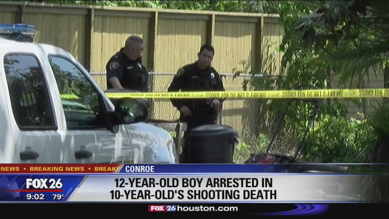 12-year-old arrested for shooting 10 year old