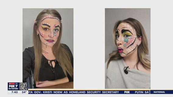 Keeping Score: Pop art makeup challenge on social media