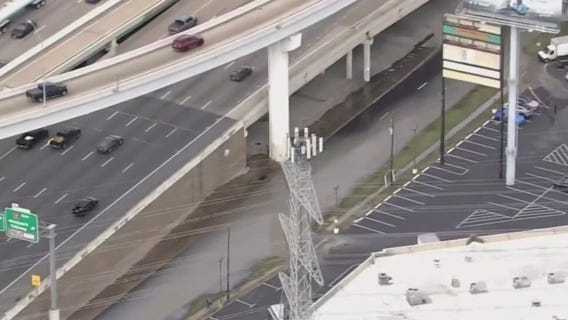 High water floods southwest Houston street | Houston Live & Local