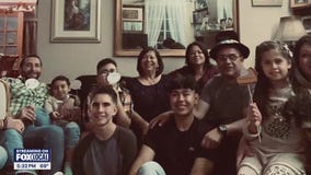 Family's first Thanksgiving since losing home