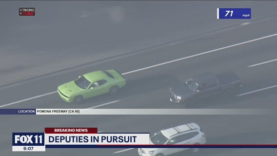 Driver leads deputies on high-speed chase across Riverside area