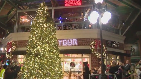 Ybor City tree lighting