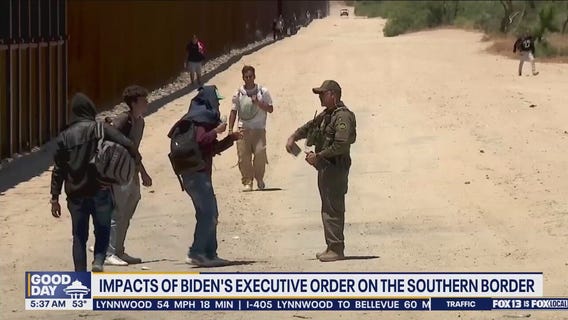 Impacts of Biden's executive order on the U.S. border