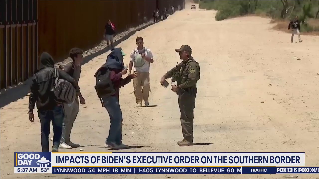 Impacts of Biden's executive order on the U.S. border