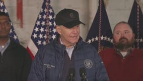 Pres. Biden visits site of Ohio train derailment