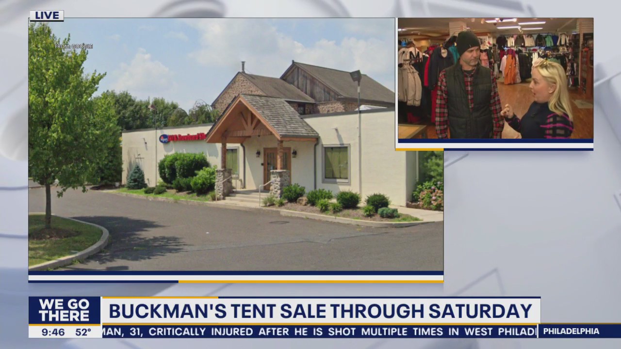 Buckman's Tent Sale continues through Saturday