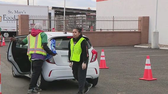 St. Mary's Food Bank handing out free pet food