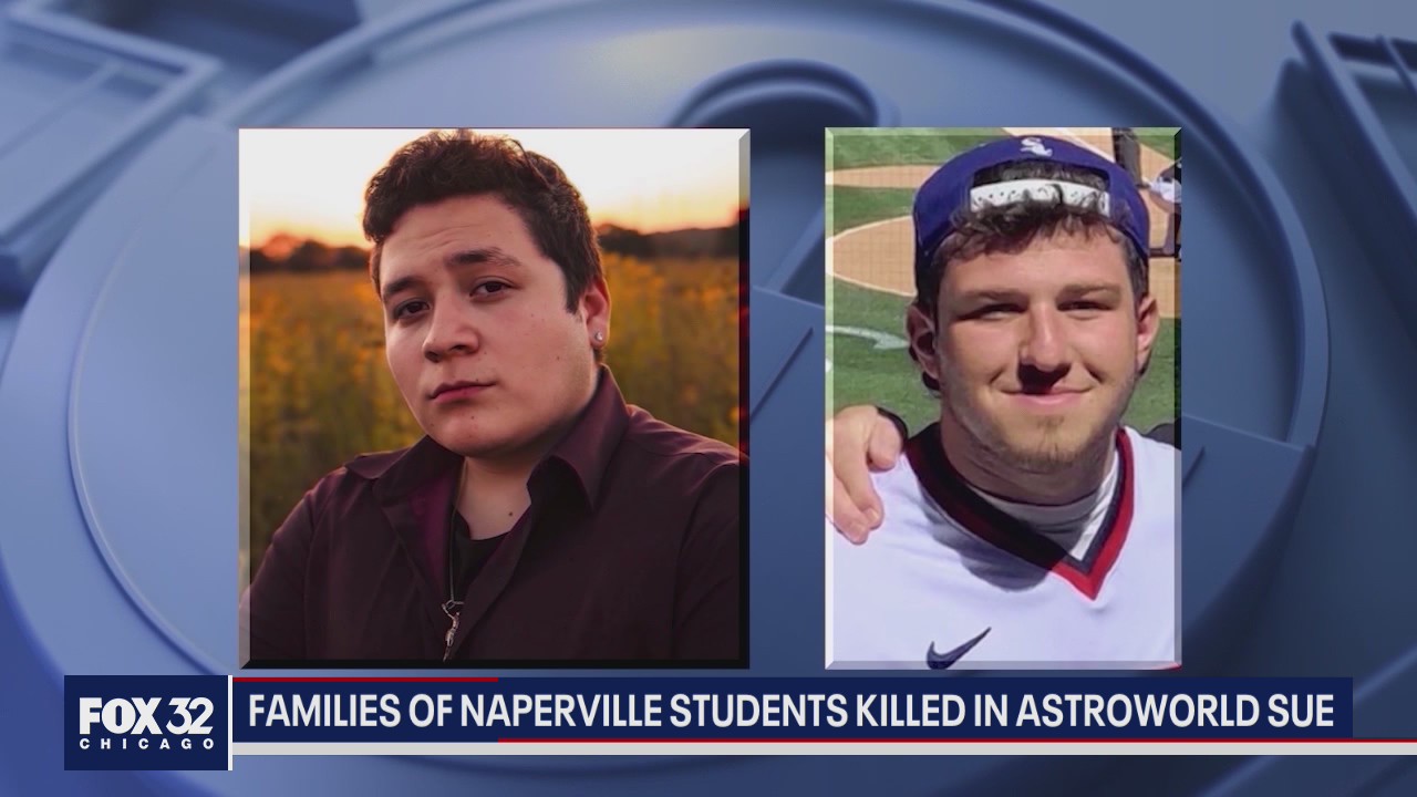 Families of Naperville students killed during Astroworld concert file lawsuit