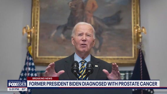 Former President Joe Biden diagnosed with prostate cancer