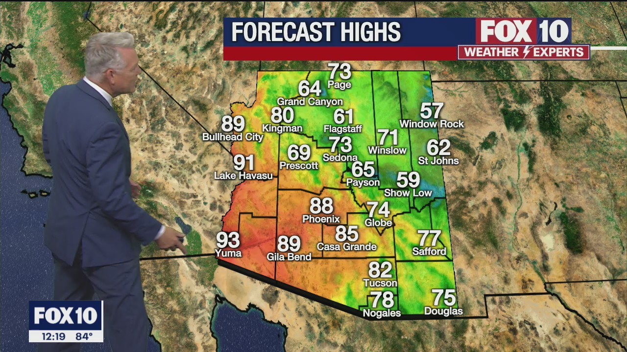 Noon Weather Forecast - 9/30/21