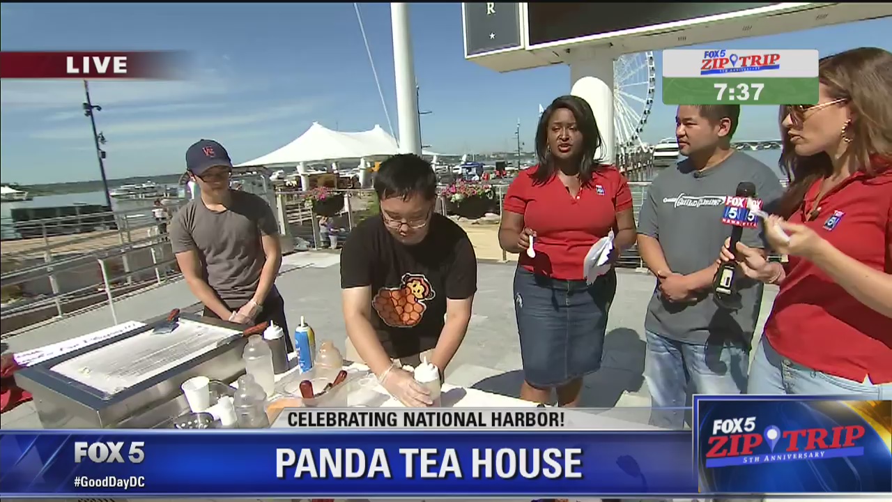 National Harbor | Zip Trip: Panda Tea House