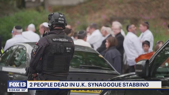 2 dead in UK synagogue stabbing