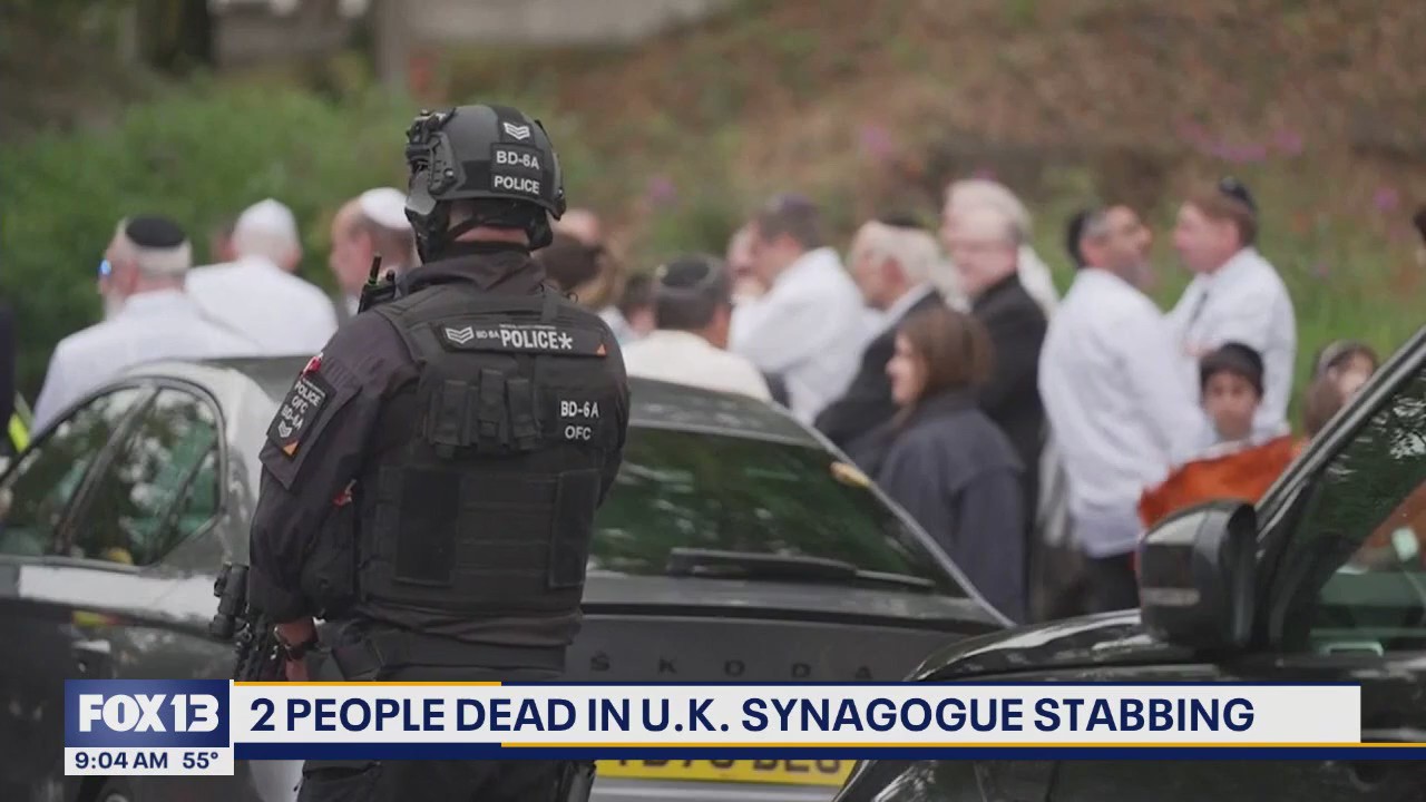 2 dead in UK synagogue stabbing