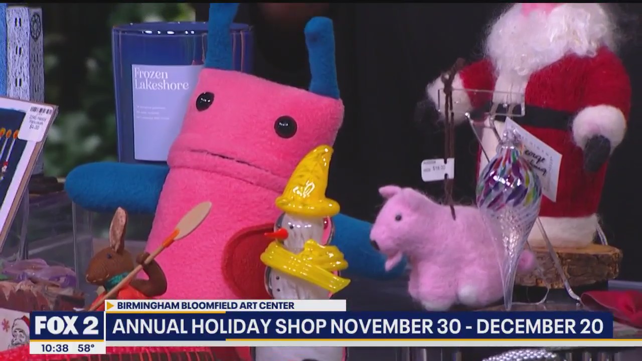 Birmingham Bloomfield Art Center - Annual Holiday Shop