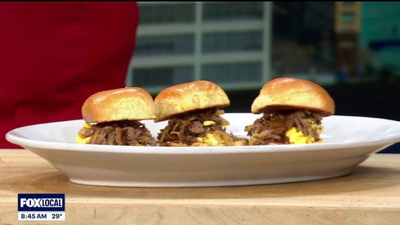 Chef Bugattii makes steak & egg sliders