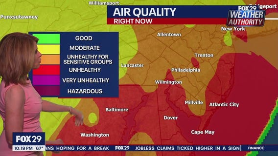 Weather Authority: 10 p.m. Thursday forecast