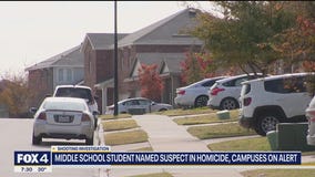 Middle school student named suspect in deadly shooting