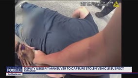 Deputy uses pit maneuver to capture stolen vehicle suspect