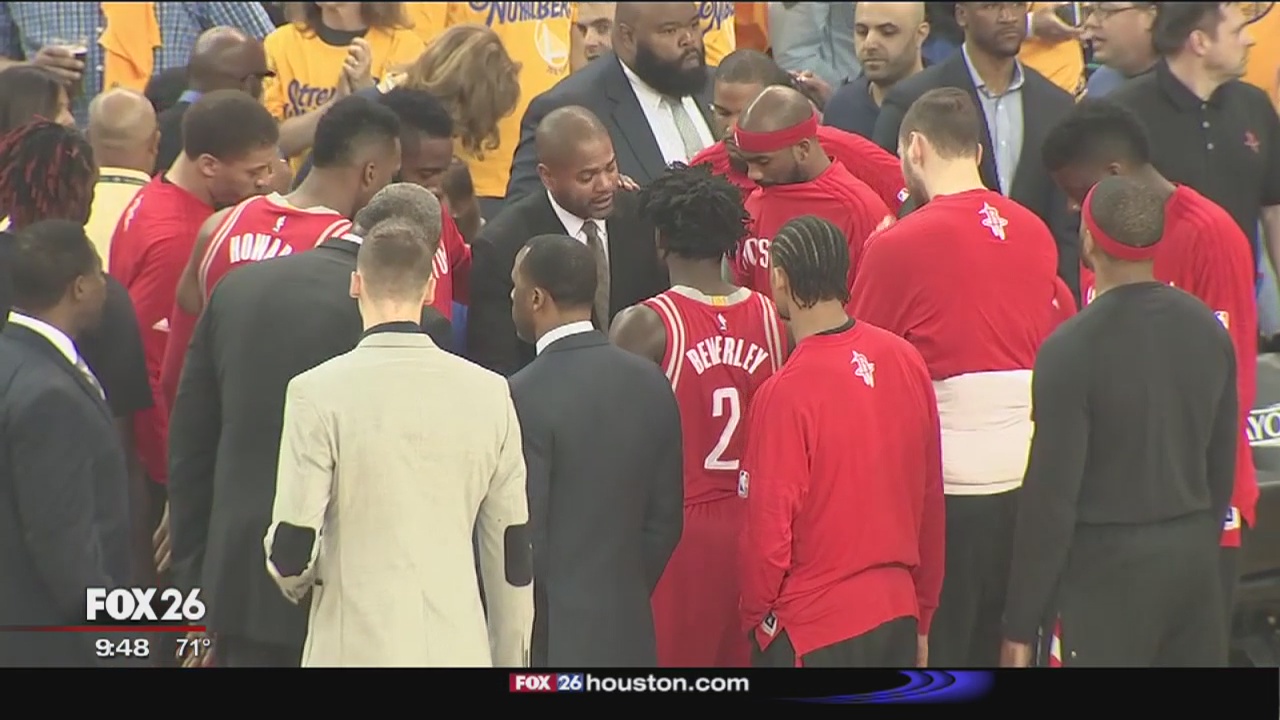 Rockets try to regroup after Game One loss