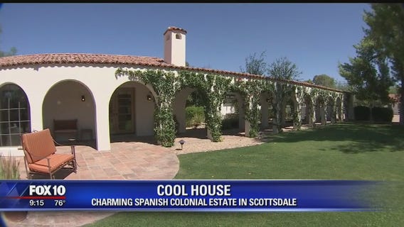 Cool House: Charming Spanish Colonial estate in Scottsdale