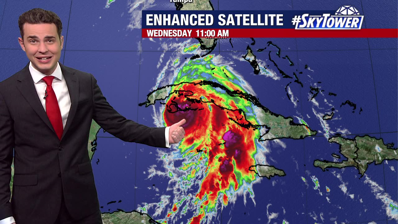 Hurricane Rafael prompts warning for Florida