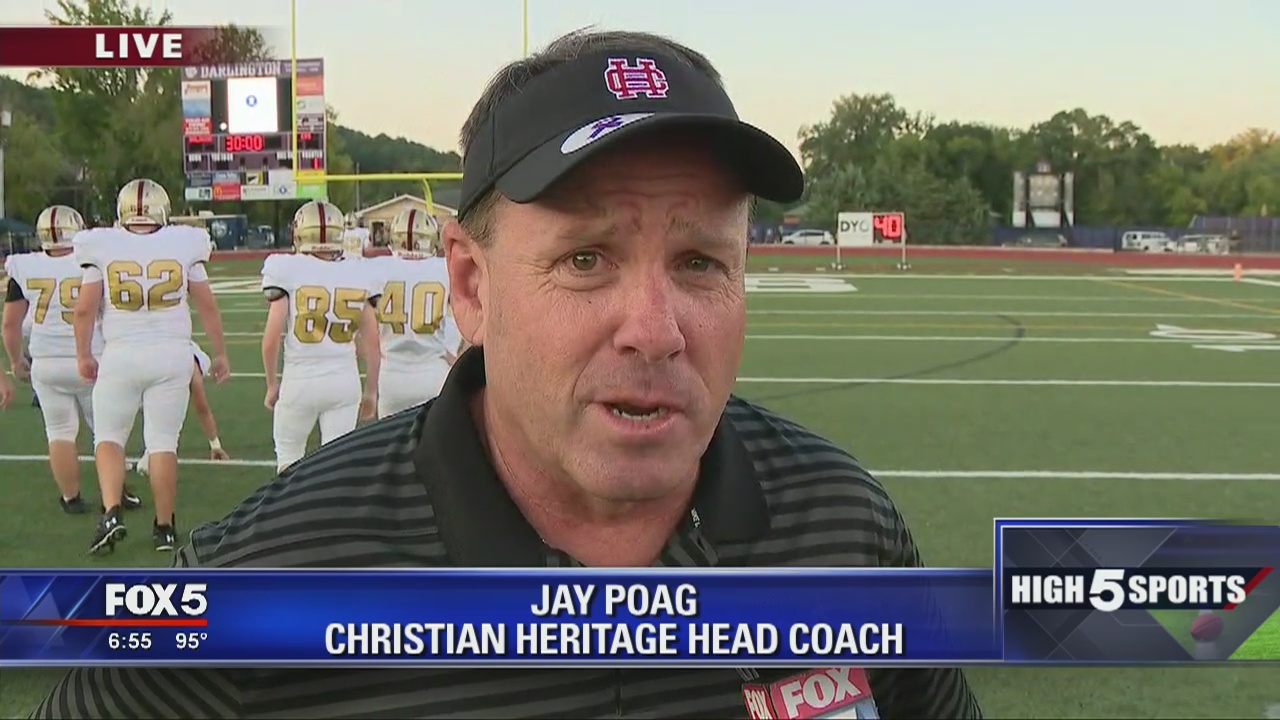 Game of the Week - Christian Heritage Head Coach