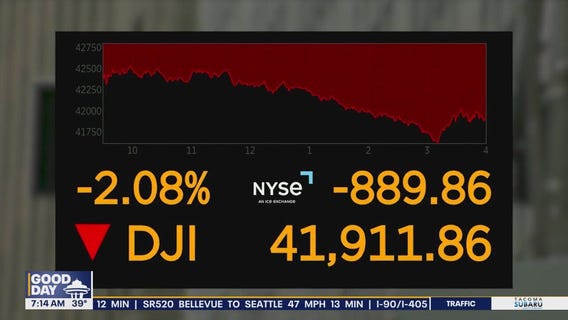 Stocks drop as recession fears grow, government shutdown looms