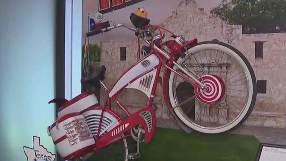 Iconic 'Pee-Wee's Big Adventure' bike on display