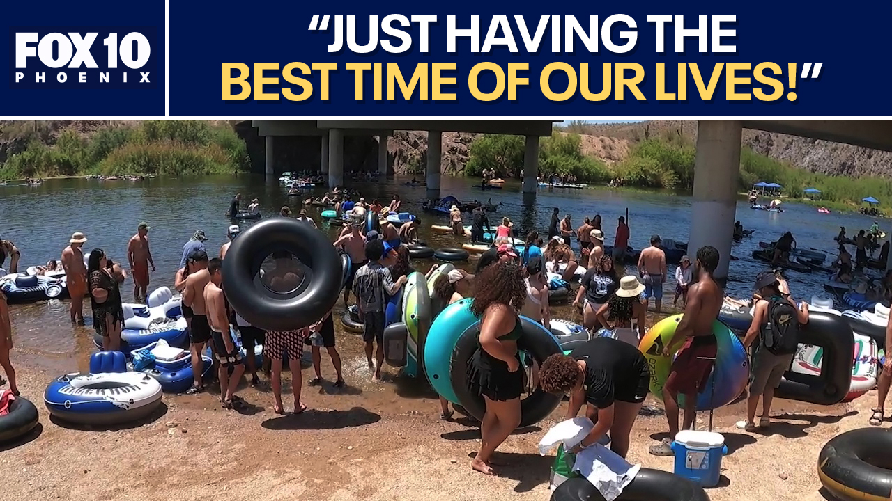 Tubers gather at Salt River to kick off summer