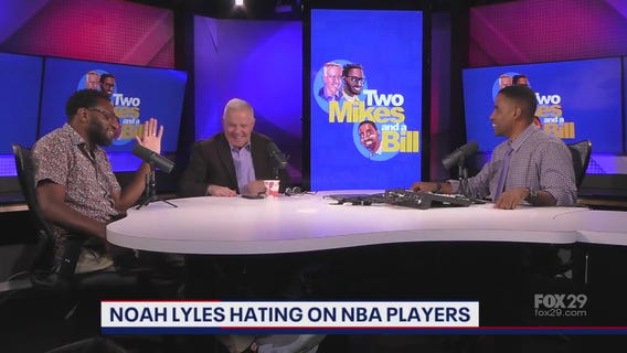 Two Mikes & a Bill: Noah Lyles 'World Champions' comments, Hugh Heffner's wife drops new book