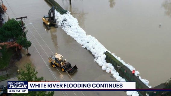 Flooding and power outages continue across western Washington