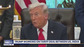 Trump working on a tariff deal between US and India