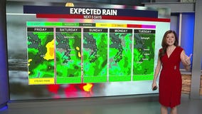 Seattle weather: Rain continues into Friday evening