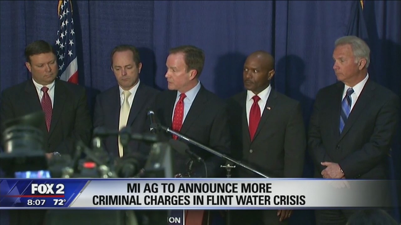 More criminal charges in Flint water case to be filed Friday