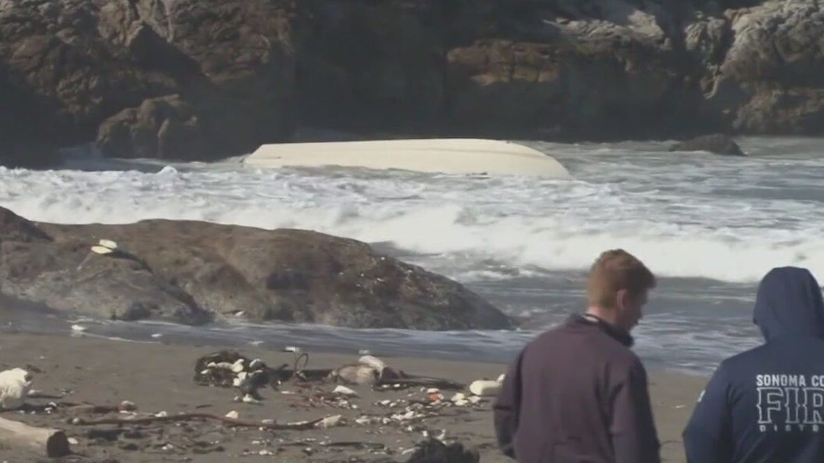 Three rescued after boat capsizes in the North Bay