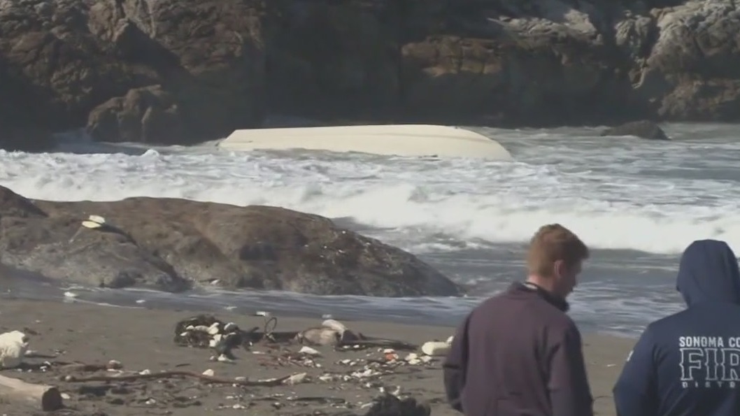 Three rescued after boat capsizes in the North Bay