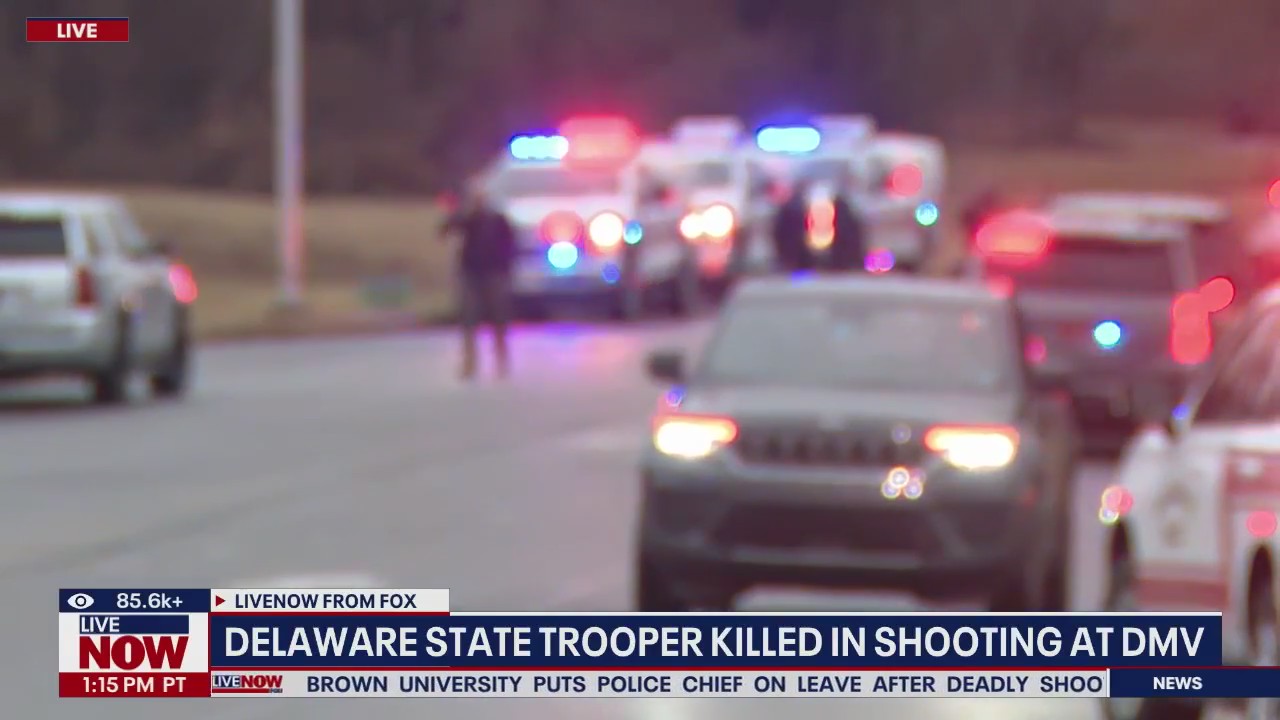 Delaware State Trooper killed in DMV shooting