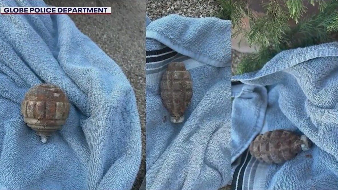 Evacuations lifted after 3 WWII grenades safely removed from Globe