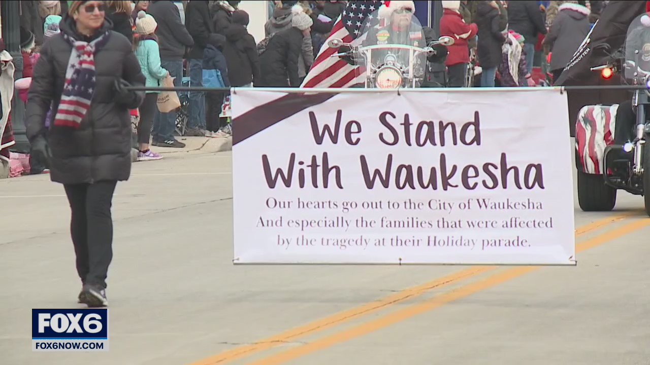 Grafton Christmas parade, prayers for Waukesha victims, families